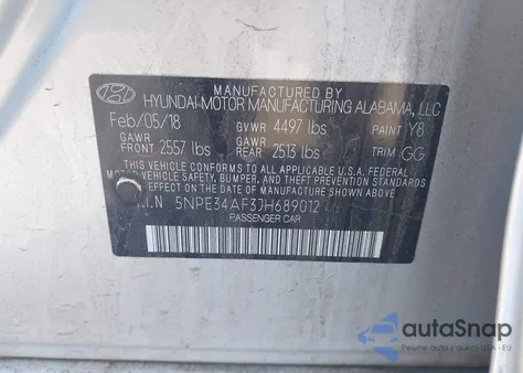 2018 Hyundai Sonata Limited from USA, damaged, VIN 5NPE34AF3JH689012